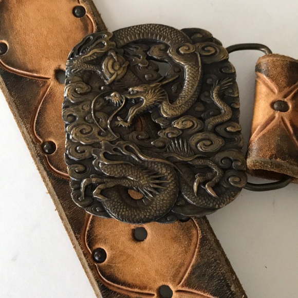 bergamot brass works belt buckle 1974